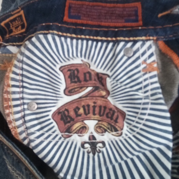 Rock Revival NWOT Women's 26 Bootcut Ameli Embellished Embroidered Distressed - Picture 8 of 13